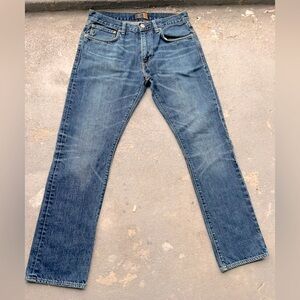 J Crew Jeans Mens 32x32 Blue Slim Straight Classic Denim Medium Wash 100% Cotton